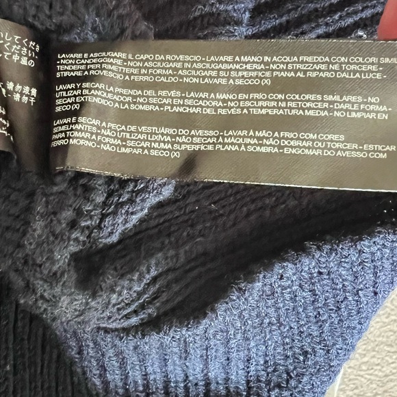 The Fifth Label women’s mockneck navy blue sweater. EUC size S - Picture 10 of 11